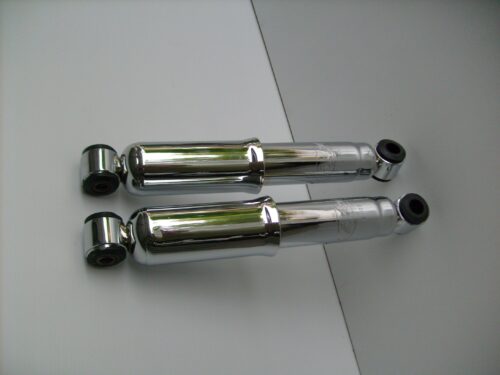 FRONT SHOCKS SHORT COVERED CHROME