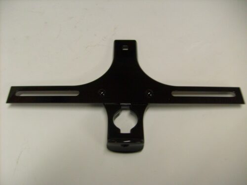 FRONT NUMBER PLATE BRACKET BLACK 1932