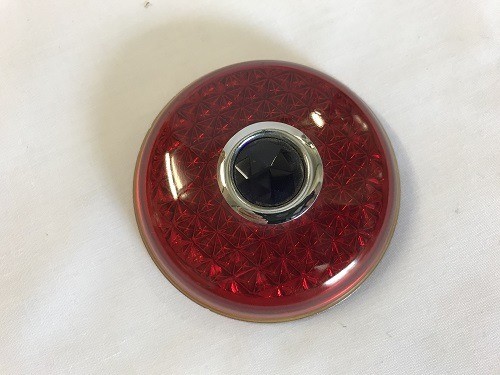 TAIL LIGHT LENS WITH BLUE DOTS 1937