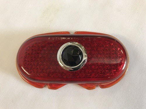 TAIL LIGHT LENS WITH BLUE DOTS 1942-48