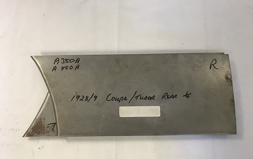 REAR 1/4 PATCH PANEL 1928-29 COUPE, TUDOR