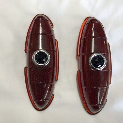 FORD 1949-50 TAIL LIGHT LENS BLUE DOT