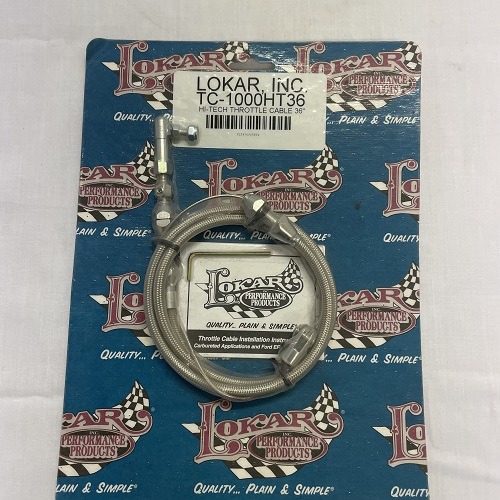 LOKAR HI-TECH THROTTLE CABLE 36"