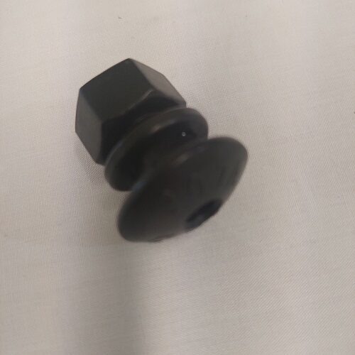 HEADLIGHT POST BOLT BLACK WITH HOLE 1933-34 - 1935-37