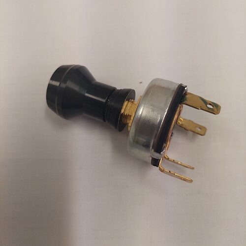 WIPER SWITCH 2 SPEED ART DECO BLACK