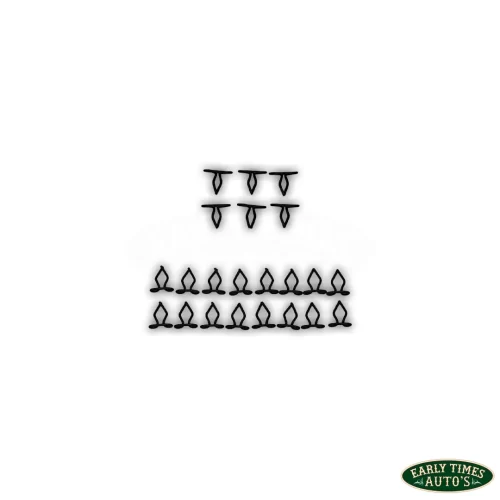 FORD GRILL TRIM CLIPS 1936