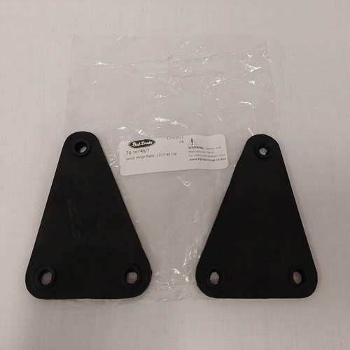 HOOD HINGE PADS 1937-40