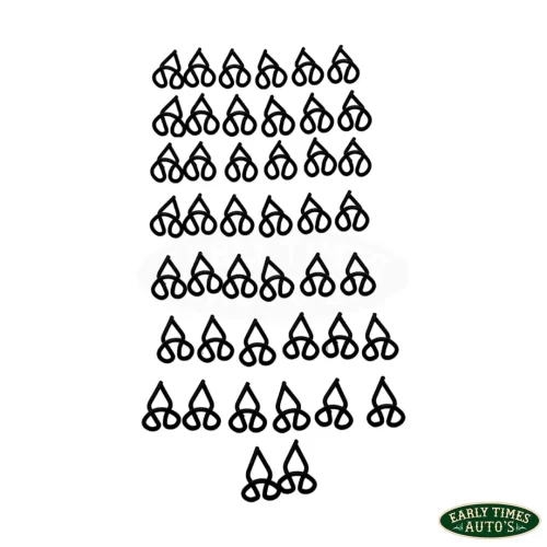 Ford 1940 Trim Clips